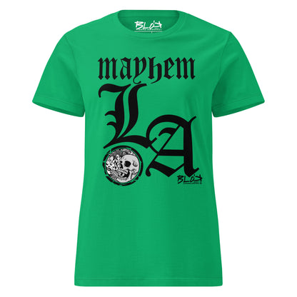 L.A Mayhem - with Black Print - Women's Slim Fit