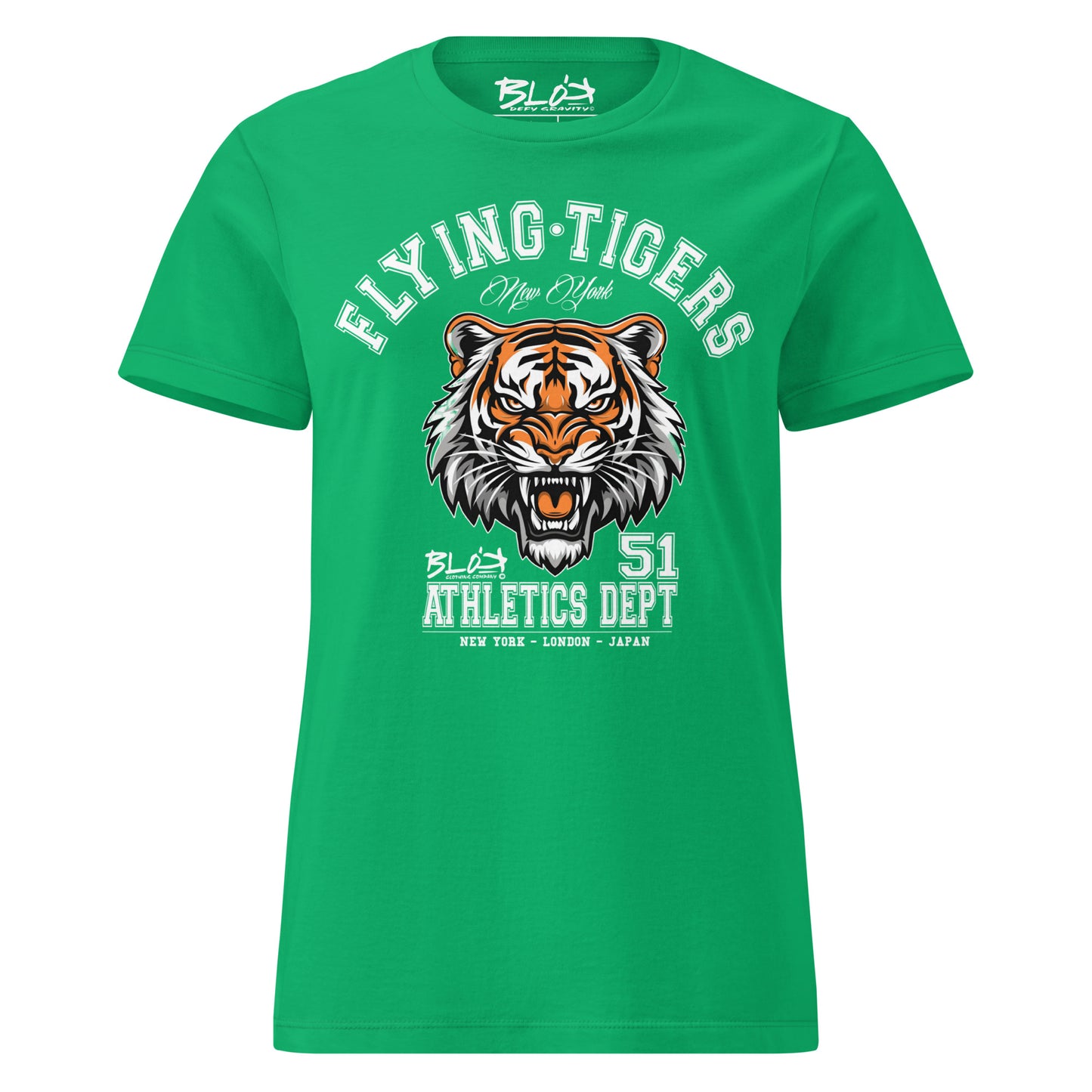 Flying Tigers - with White Logo - Women's Slim Fit