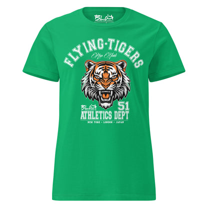 Flying Tigers - with White Logo - Women's Slim Fit