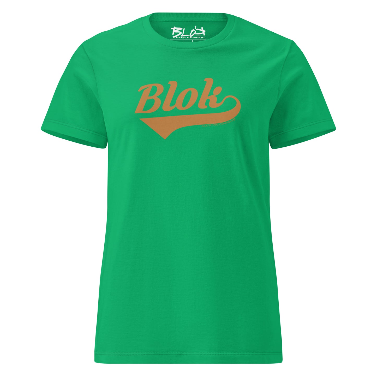 Blok Classic - Front Print in Gold - Women's Slim Fit