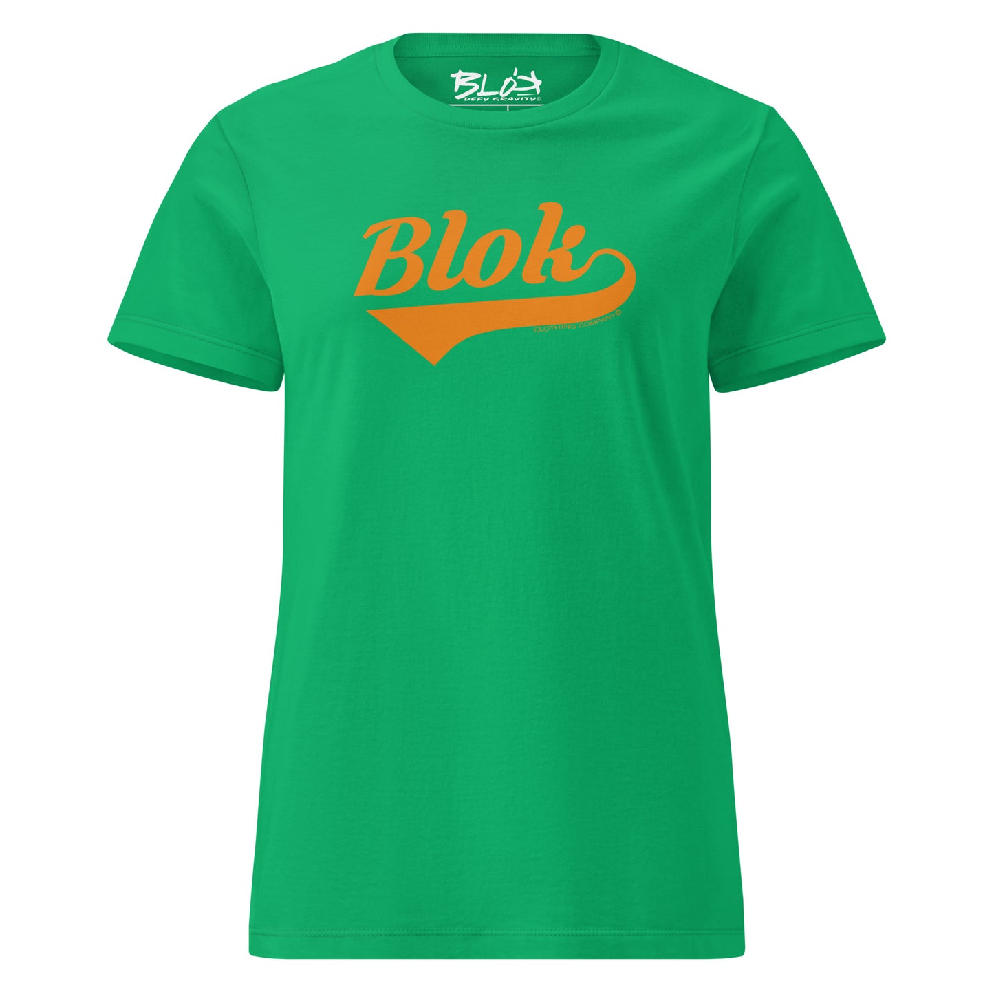 Blok Classic - Front Print in Orange - Women's Slim Fit