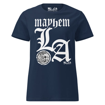 L.A Mayhem - with White Print - Women's Slim Fit