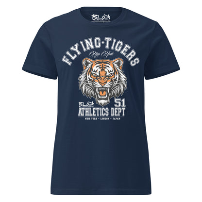 Flying Tigers - with White Logo - Women's Slim Fit