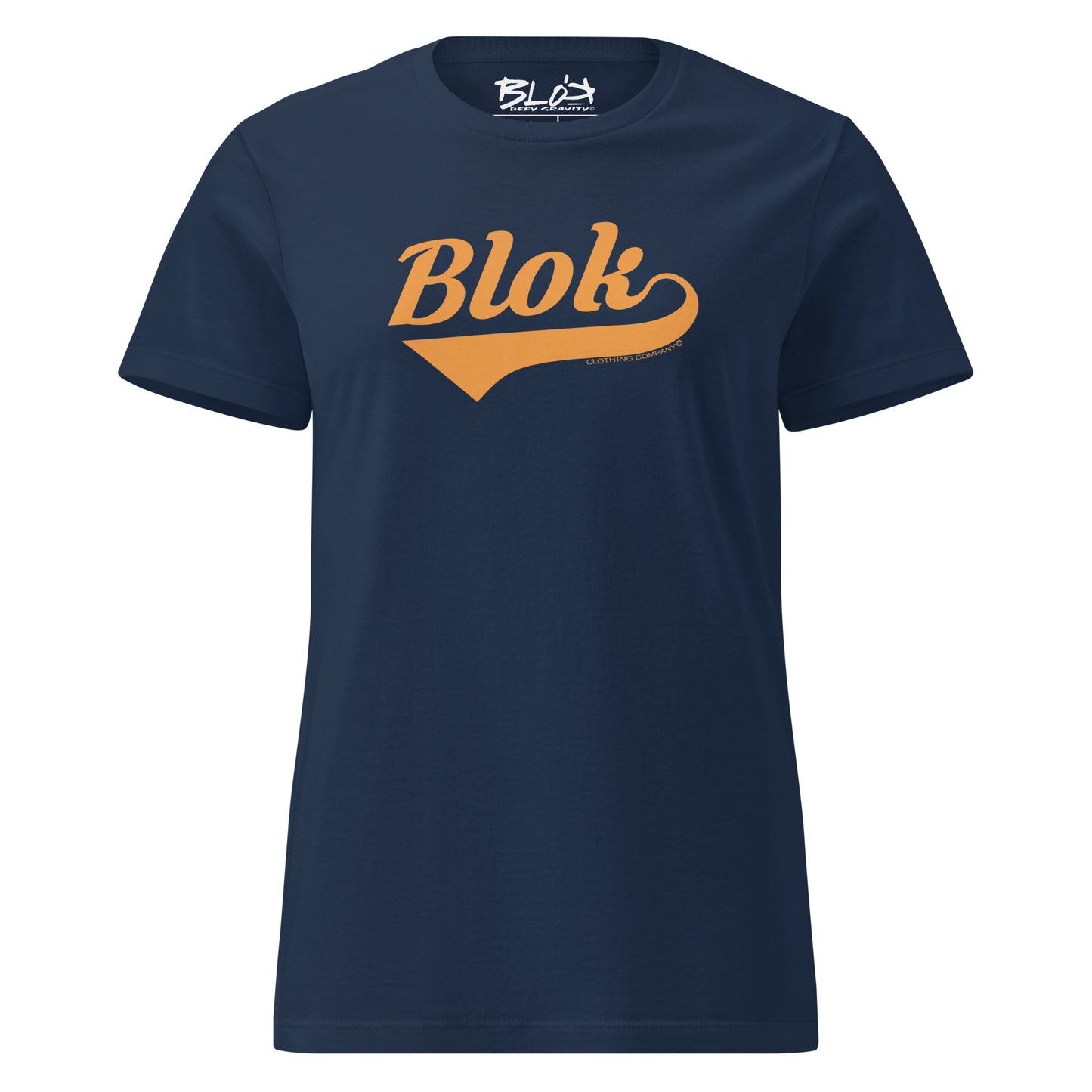 Blok Classic - Front Print in Orange - Women's Slim Fit