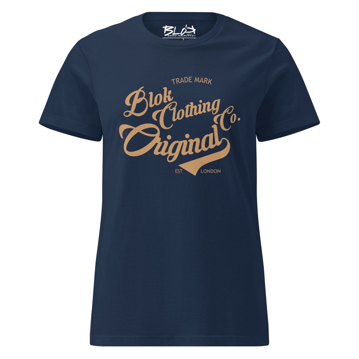 Original Clothing Company - with Gold Print - Women's Slim Fit