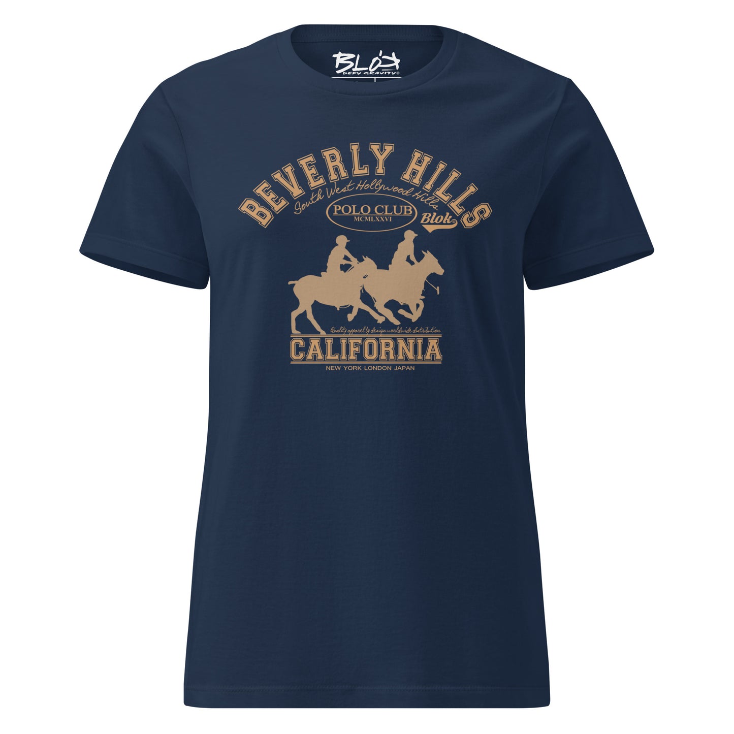 Beverly Hills Polo Club - with Gold Print - Women's Slim Fit