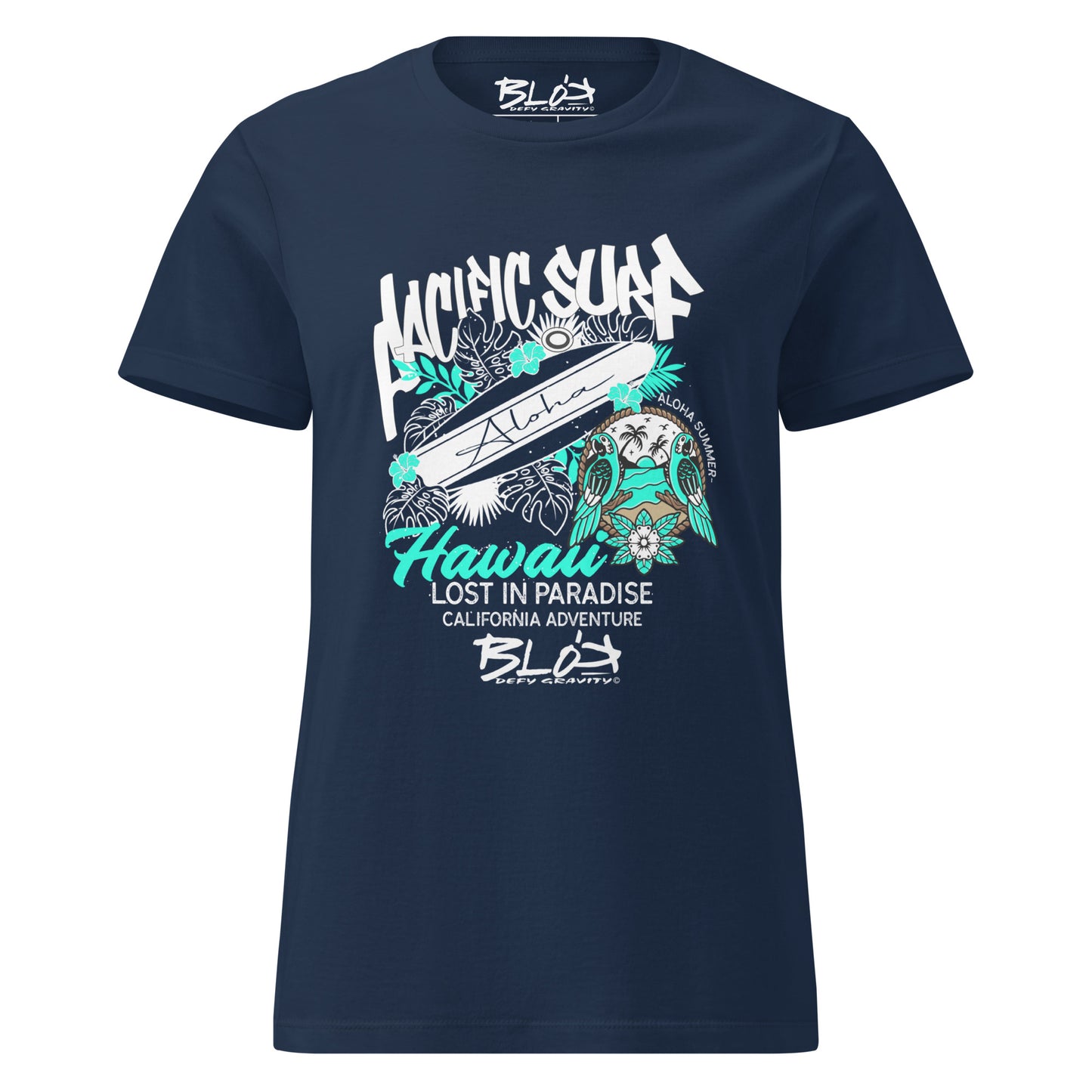 Hawaii - 50 States - Front Print - Women's Slim Fit