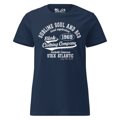 Sublime Soul - with White Print - Women's Slim Fit