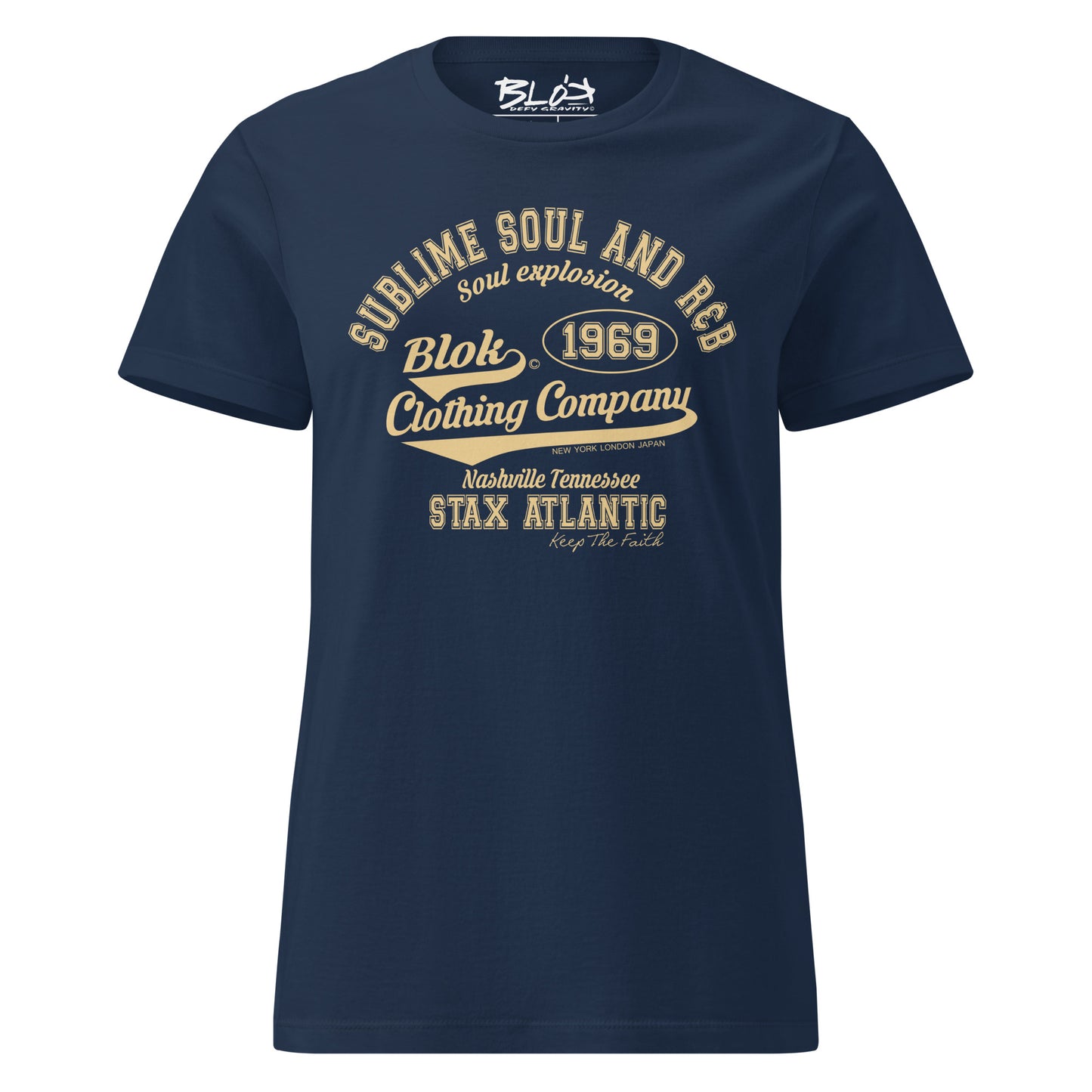 Sublime Soul - with Gold Print - Women's Slim Fit
