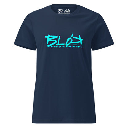 Essential Large Logo - Turquoise Print - Women's Slim Fit