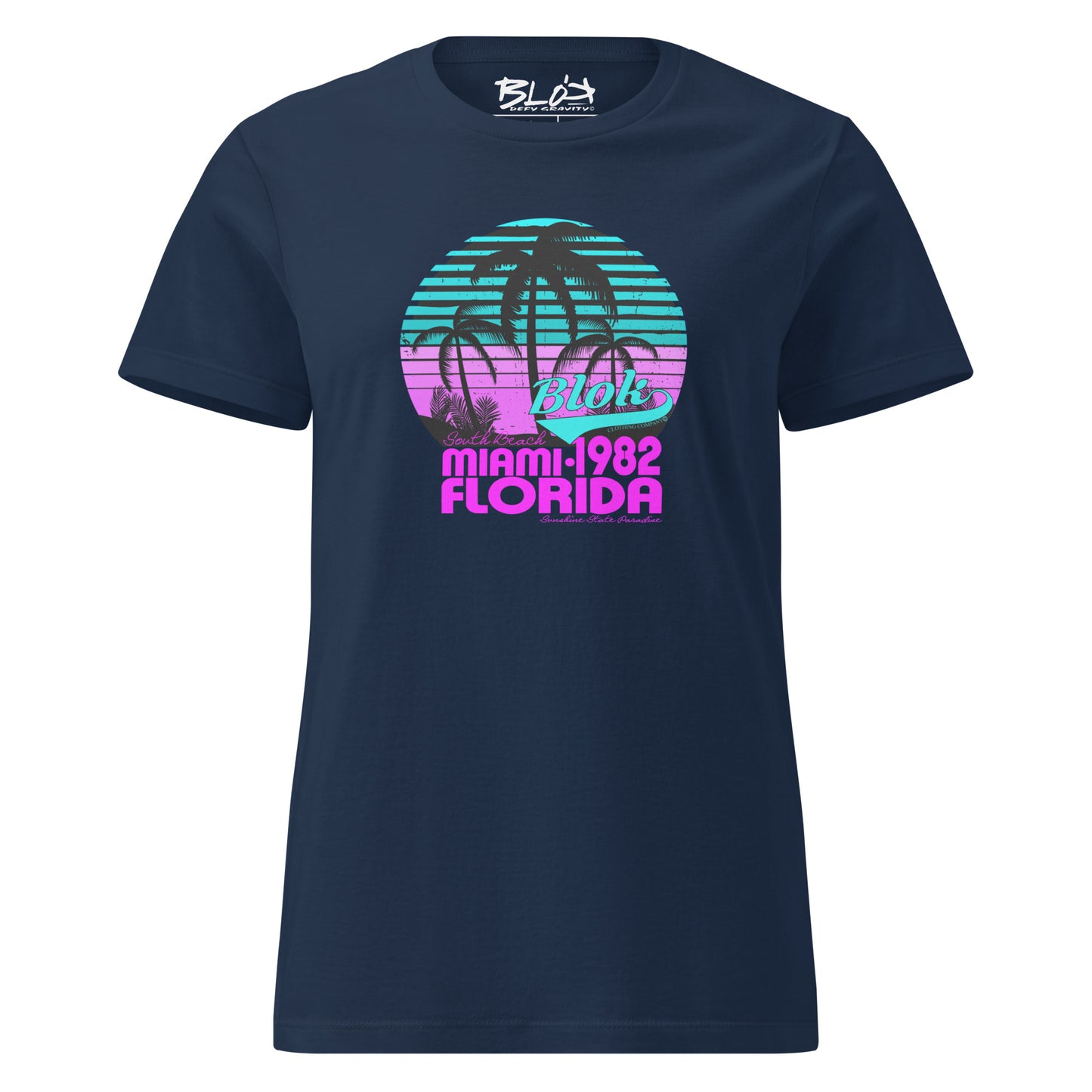 Miami '82 - in Turquoise - Women's Slim Fit