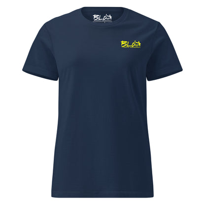 Essential Small Logo - Print in Yellow - Women's Slim Fit