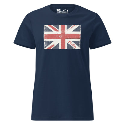 Blok London England - Front Print - Women's Slim Fit