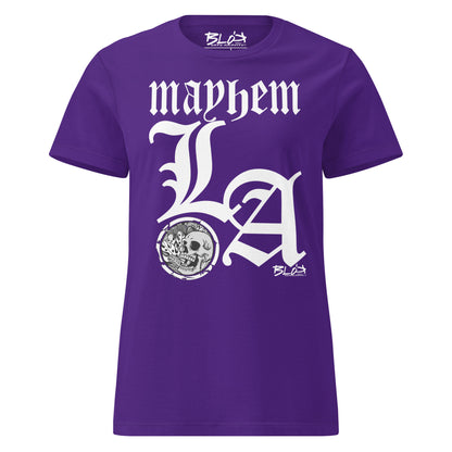 L.A Mayhem - with White Print - Women's Slim Fit