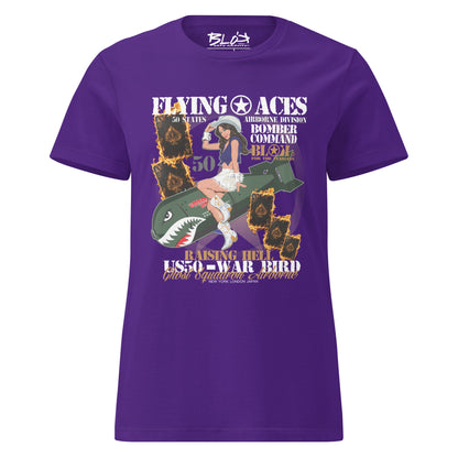 Bomber Command - Front Print - Women's Slim Fit