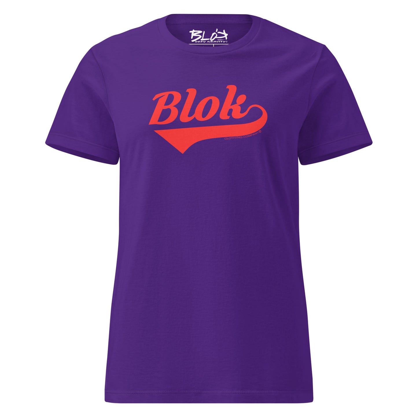 Blok Classic - Front Print in Red - Women's Slim Fit