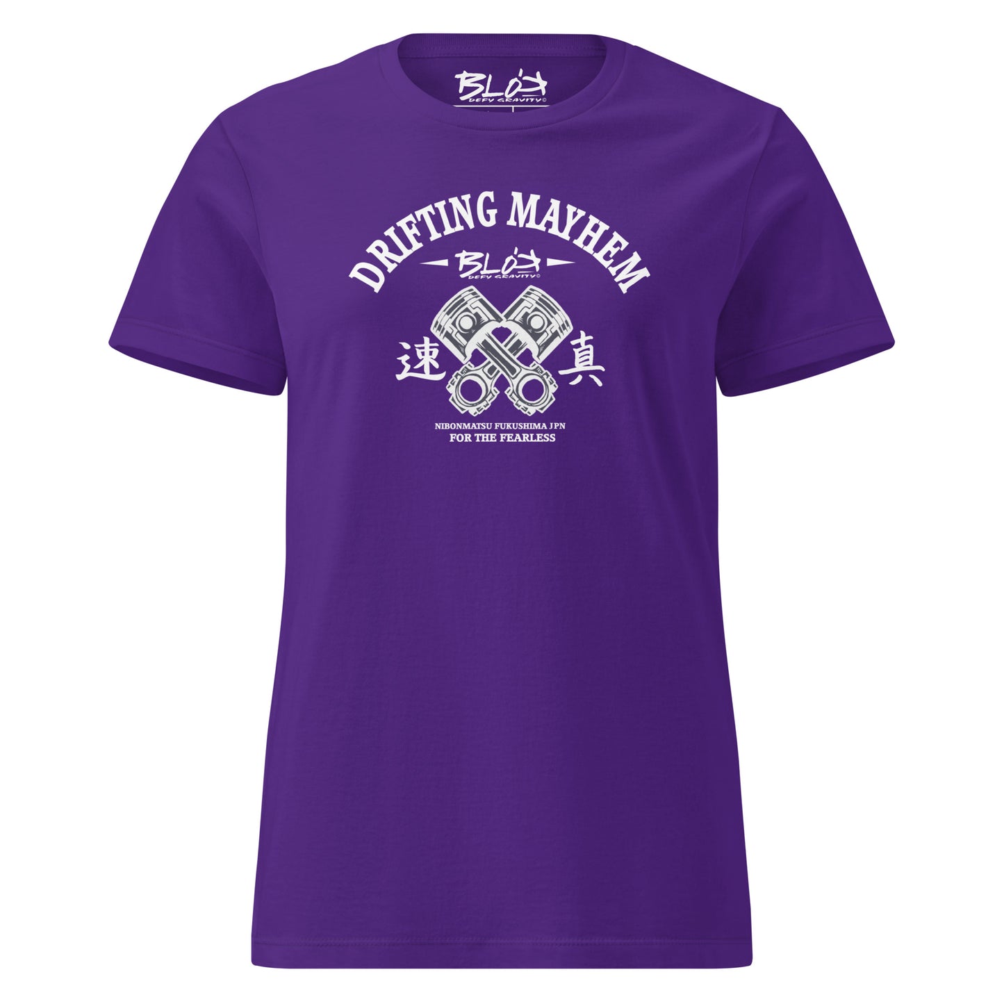 Drifting Mayhem - with White Print - Women's Slim Fit