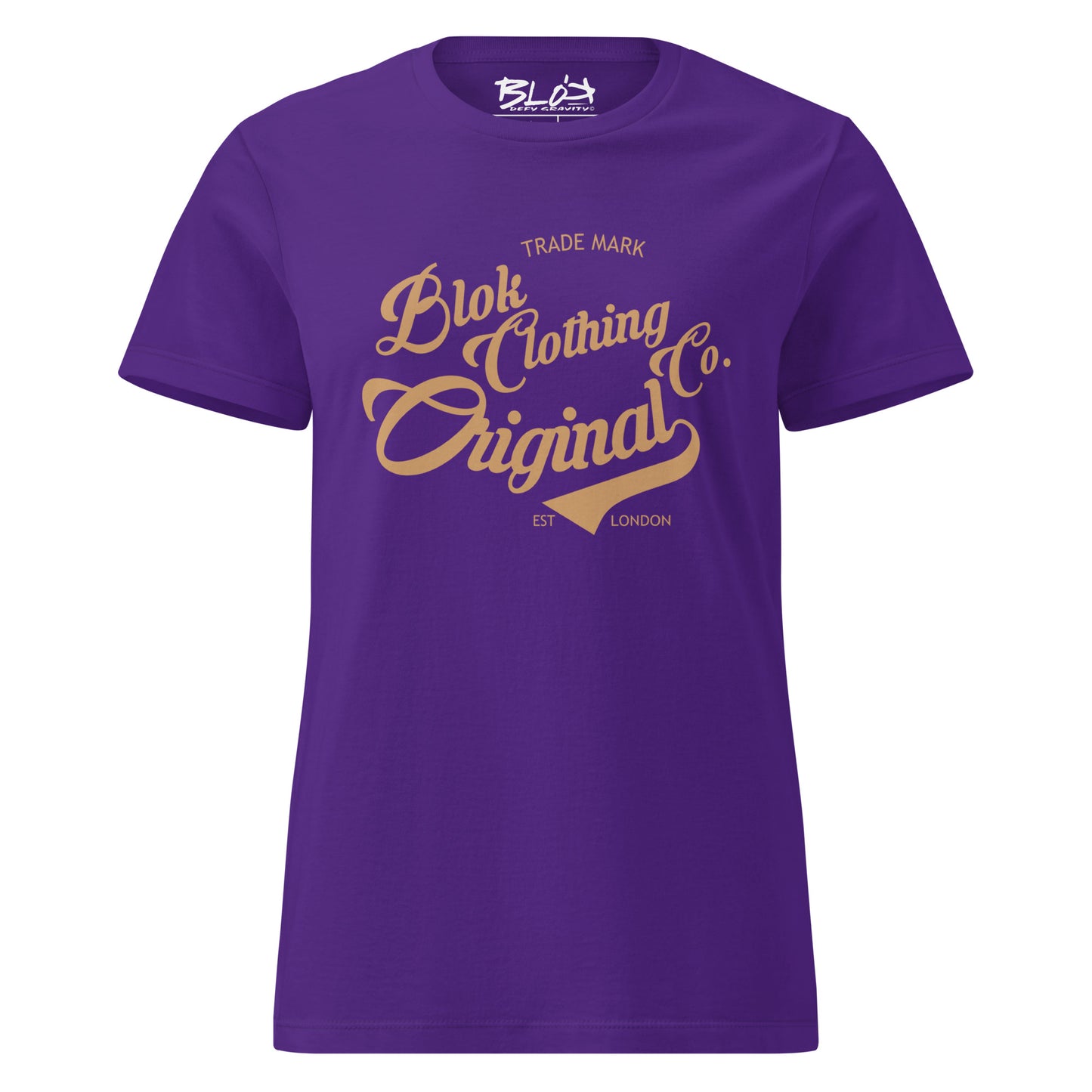 Original Clothing Company - with Gold Print - Women's Slim Fit