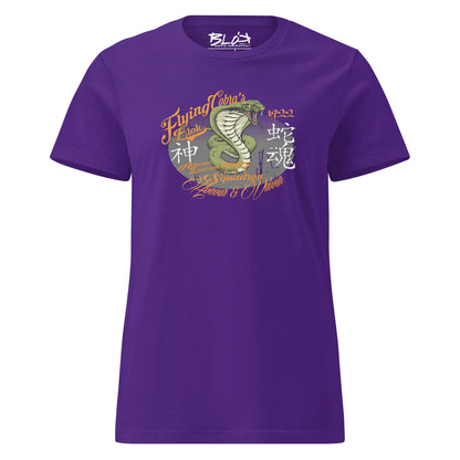 Flying Cobras - with Orange & Green Print - Women's Slim Fit