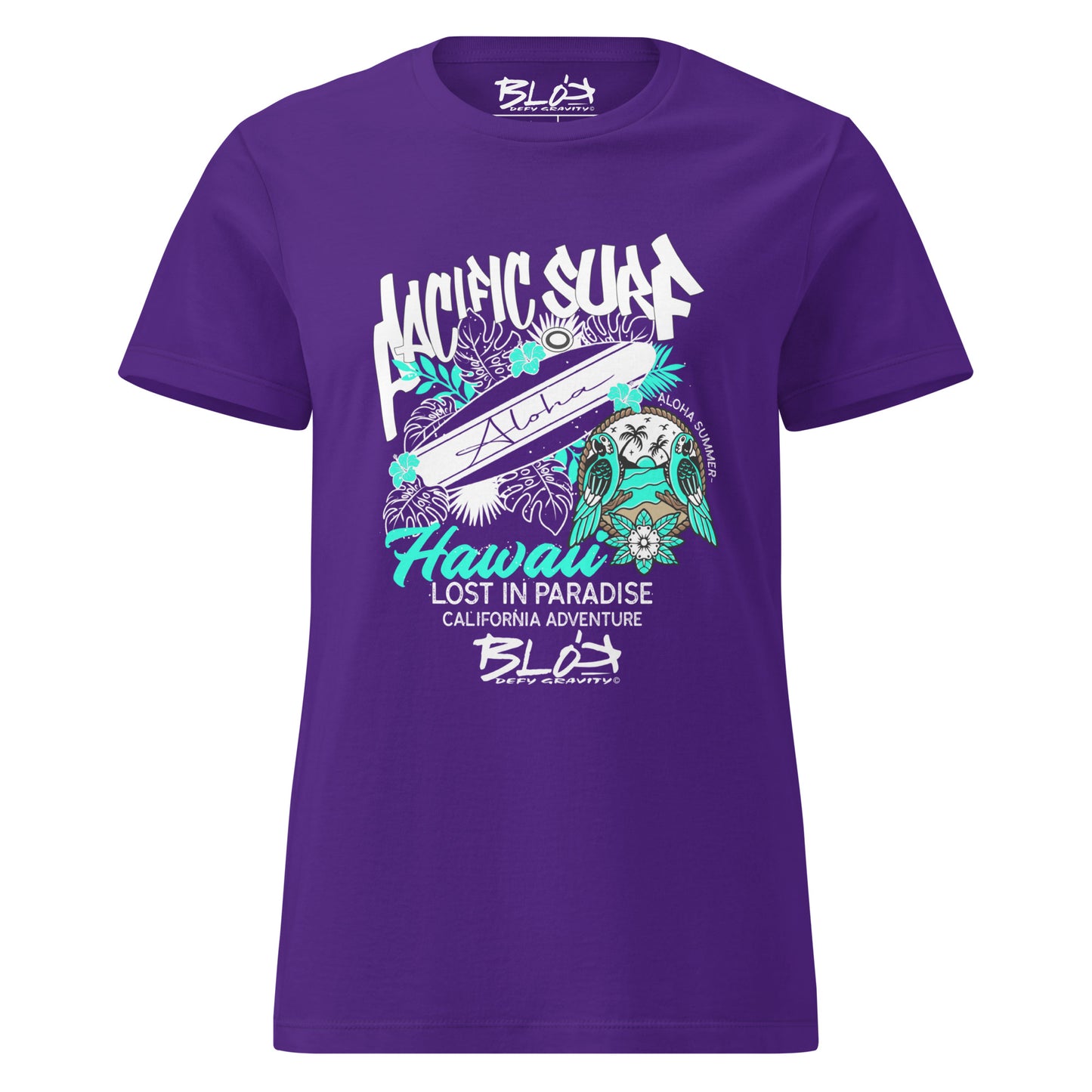Hawaii - 50 States - Front Print - Women's Slim Fit