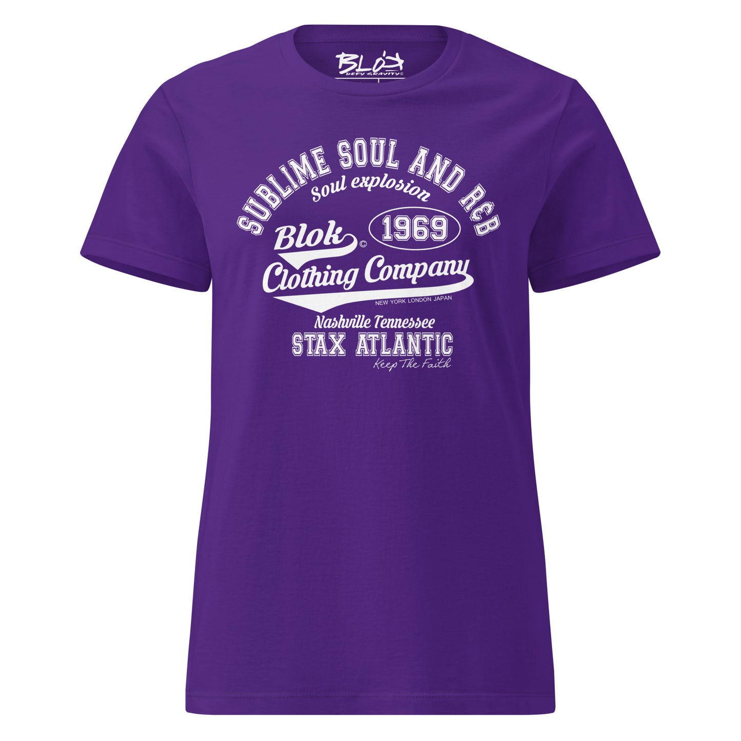 Sublime Soul - with White Print - Women's Slim Fit