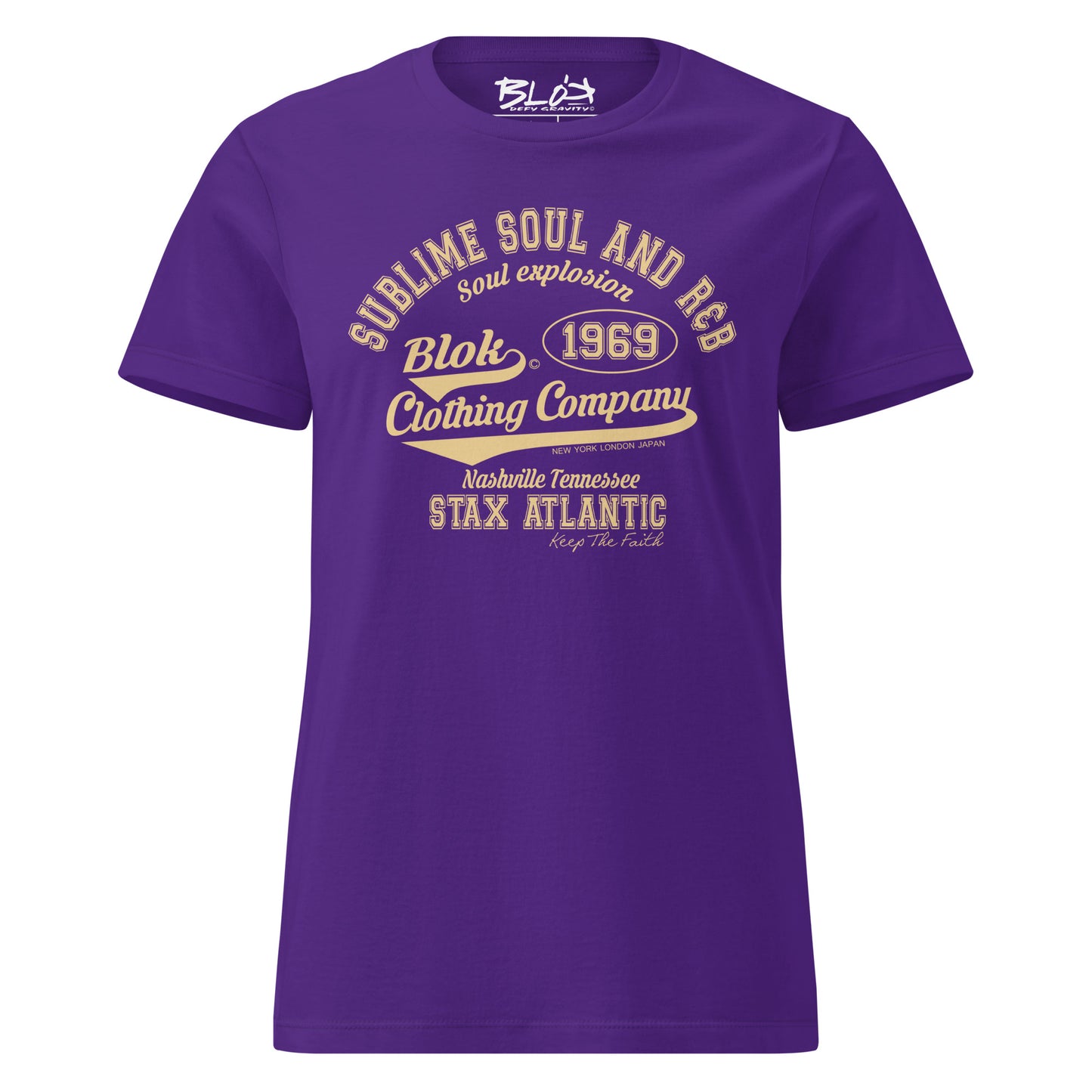 Sublime Soul - with Gold Print - Women's Slim Fit