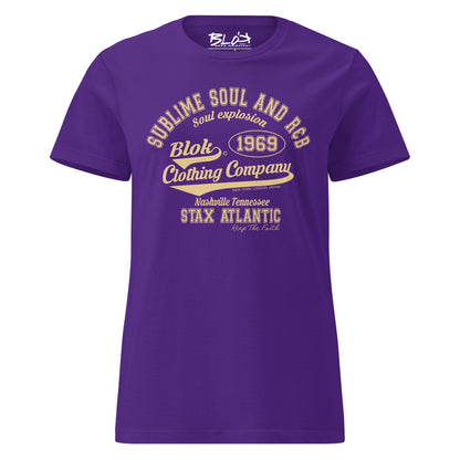 Sublime Soul - with Gold Print - Women's Slim Fit