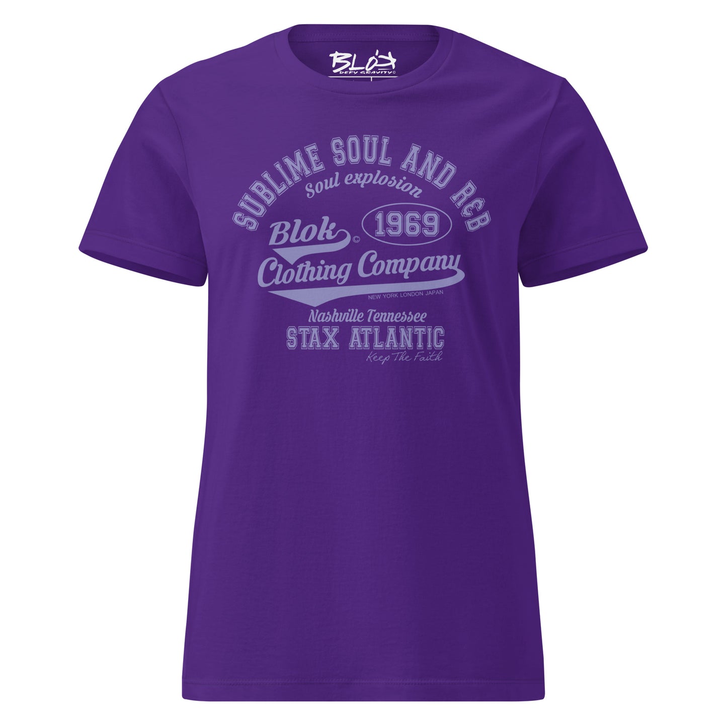 Sublime Soul - with Purple Print - Women's Slim Fit