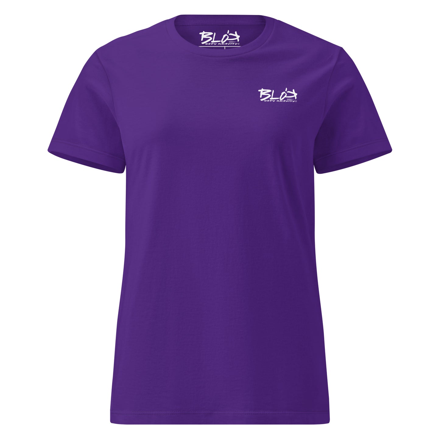 Essential Small Logo - Print in White - Women's Slim Fit