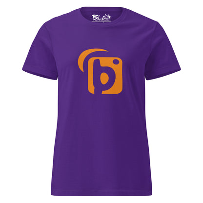 Original Logo - in Orange - Women's Slim Fit