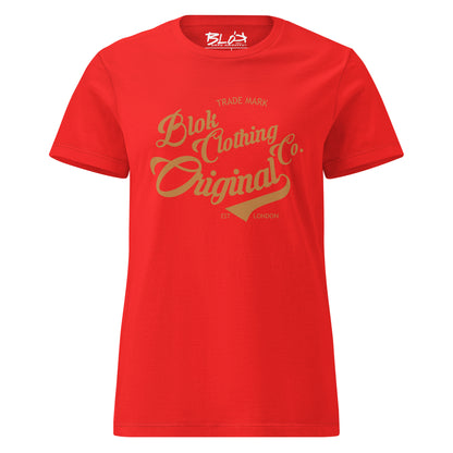 Original Clothing Company - with Gold Print - Women's Slim Fit