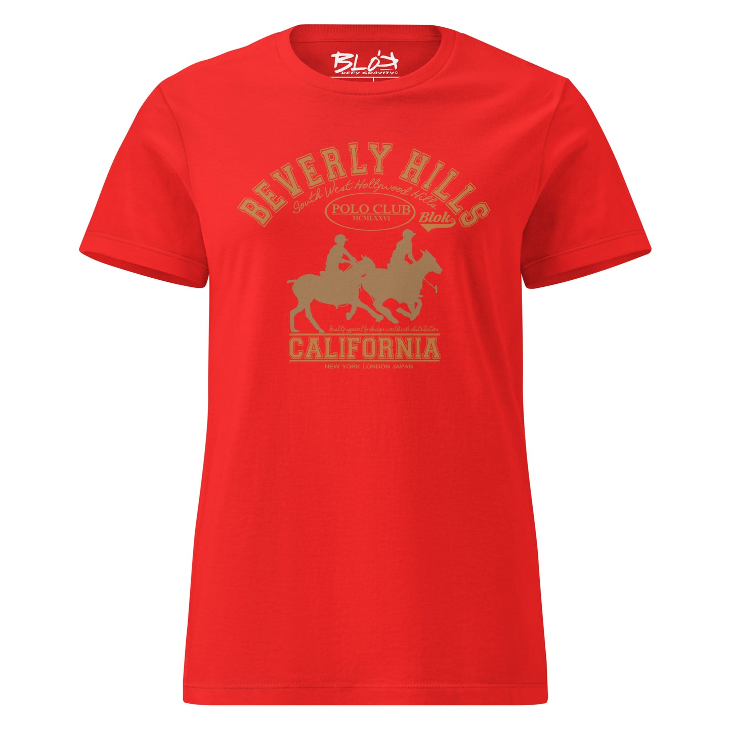 Beverly Hills Polo Club - with Gold Print - Women's Slim Fit