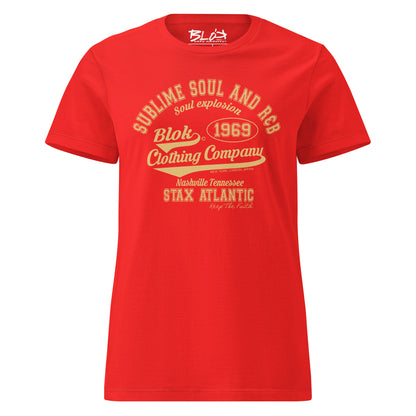 Sublime Soul - with Gold Print - Women's Slim Fit