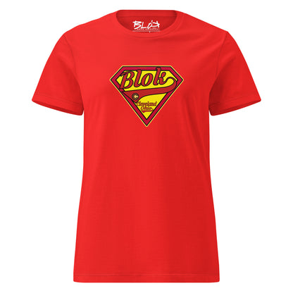Blok Shield - with Red & Yellow Print - Women's Slim Fit