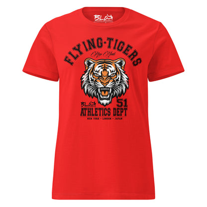 Flying Tigers - with Black Logo - Women's Slim Fit