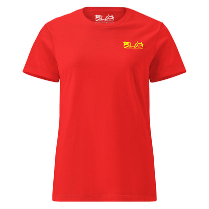 Essential Small Logo - Print in Yellow - Women's Slim Fit