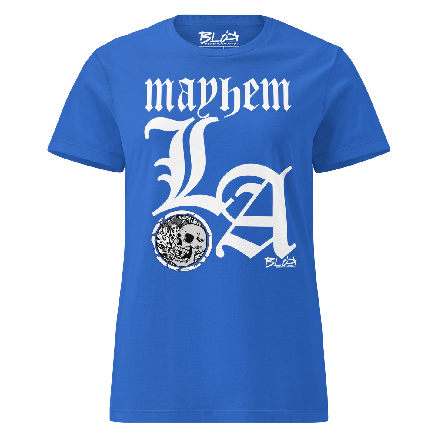 L.A Mayhem - with White Print - Women's Slim Fit