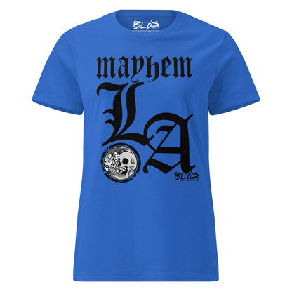 L.A Mayhem - with Black Print - Women's Slim Fit