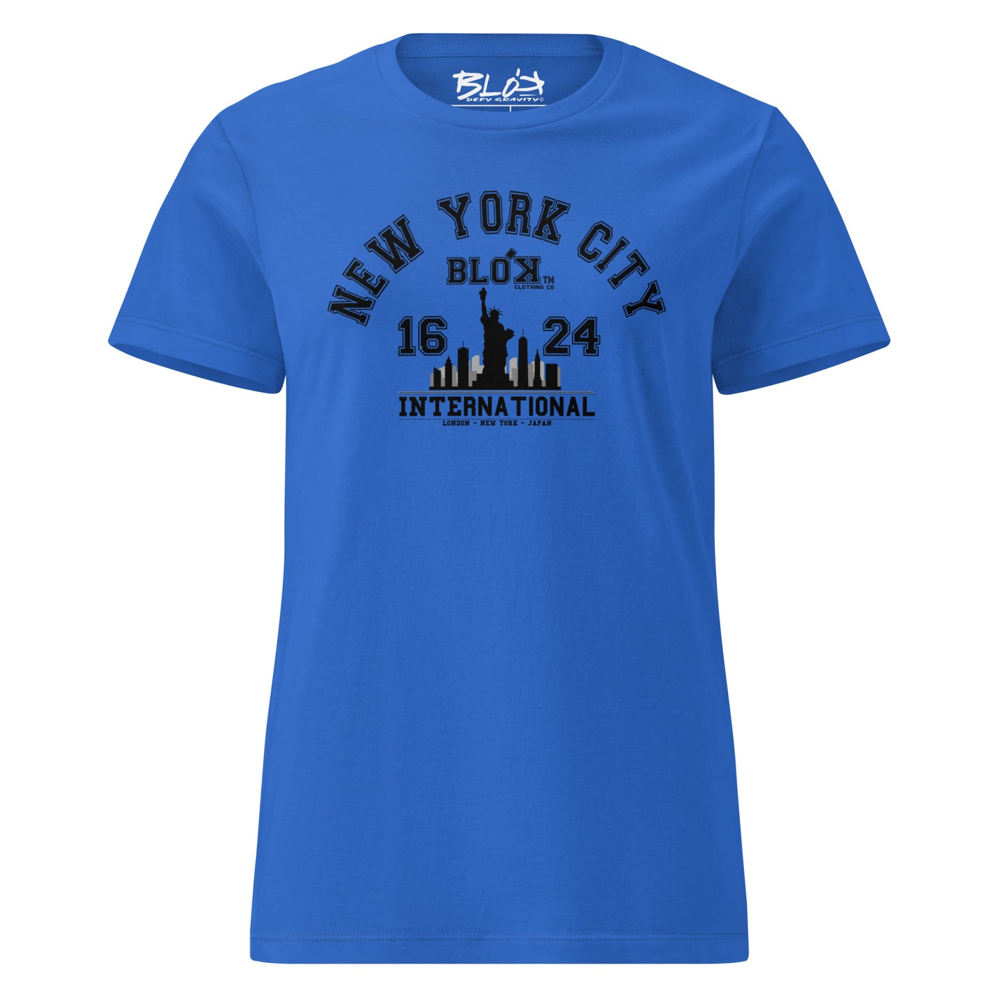 N.Y.C International - with Black Print - Women's Slim Fit