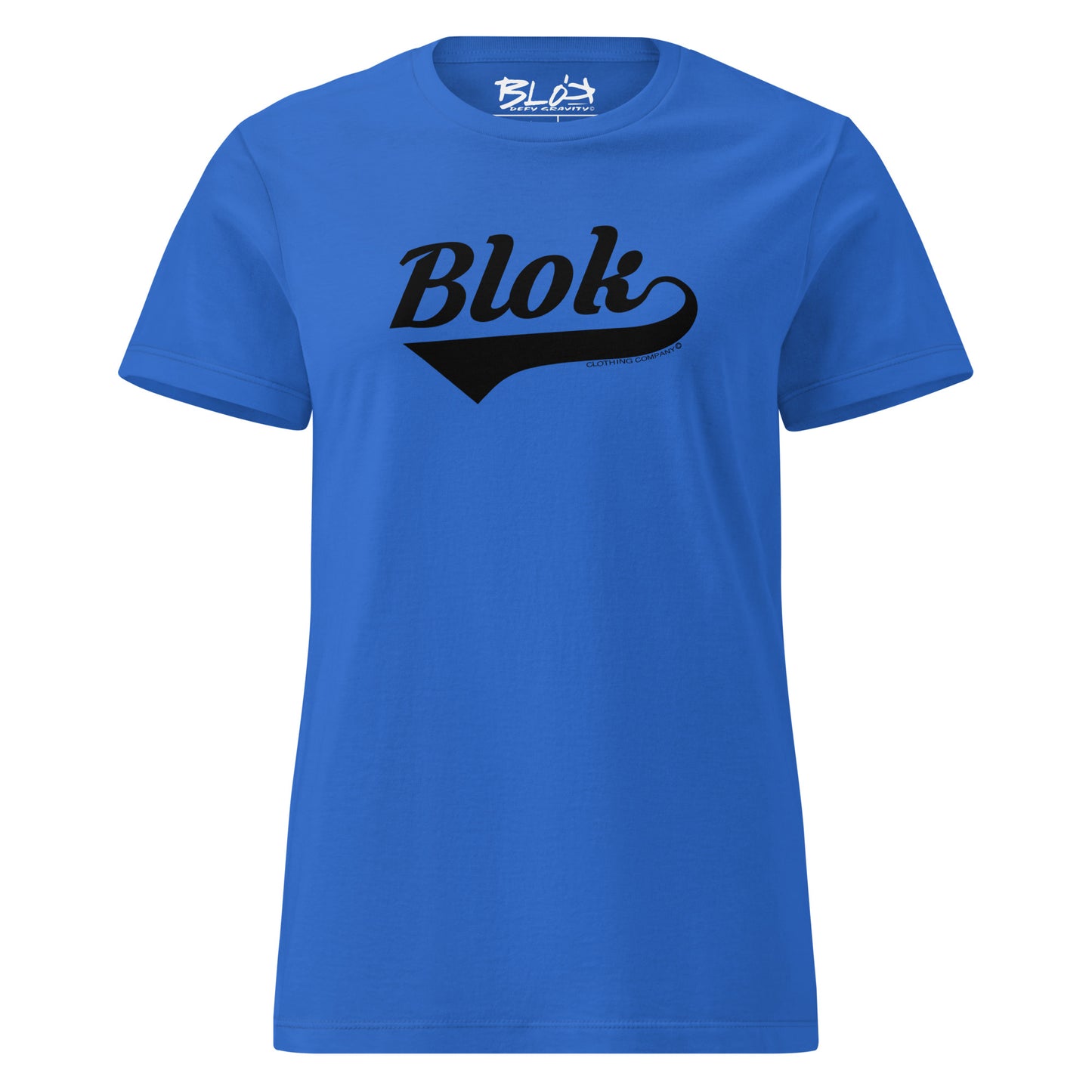 Blok Classic - Front Print in Black - Women's Slim Fit