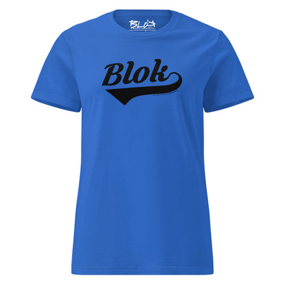 Blok Classic - Front Print in Black - Women's Slim Fit
