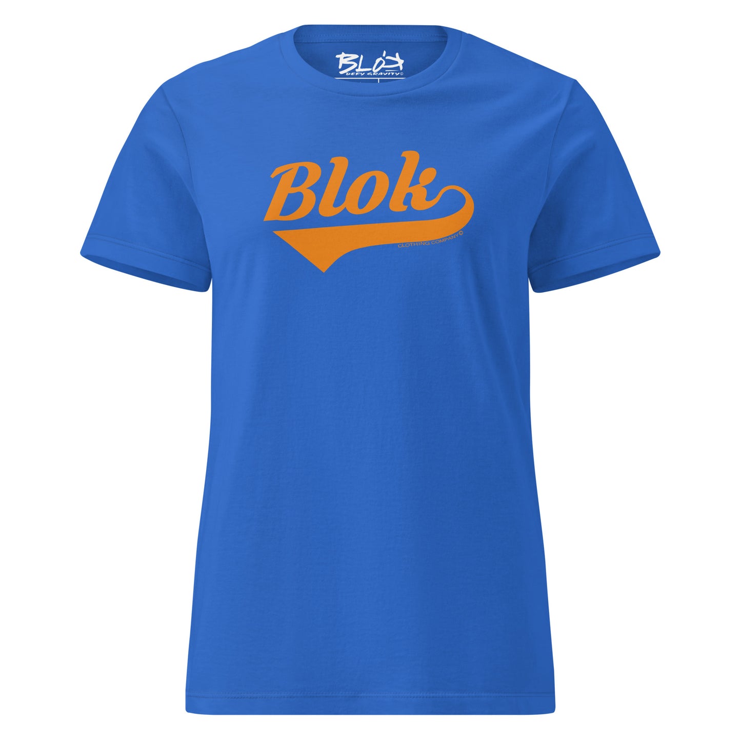 Blok Classic - Front Print in Orange - Women's Slim Fit