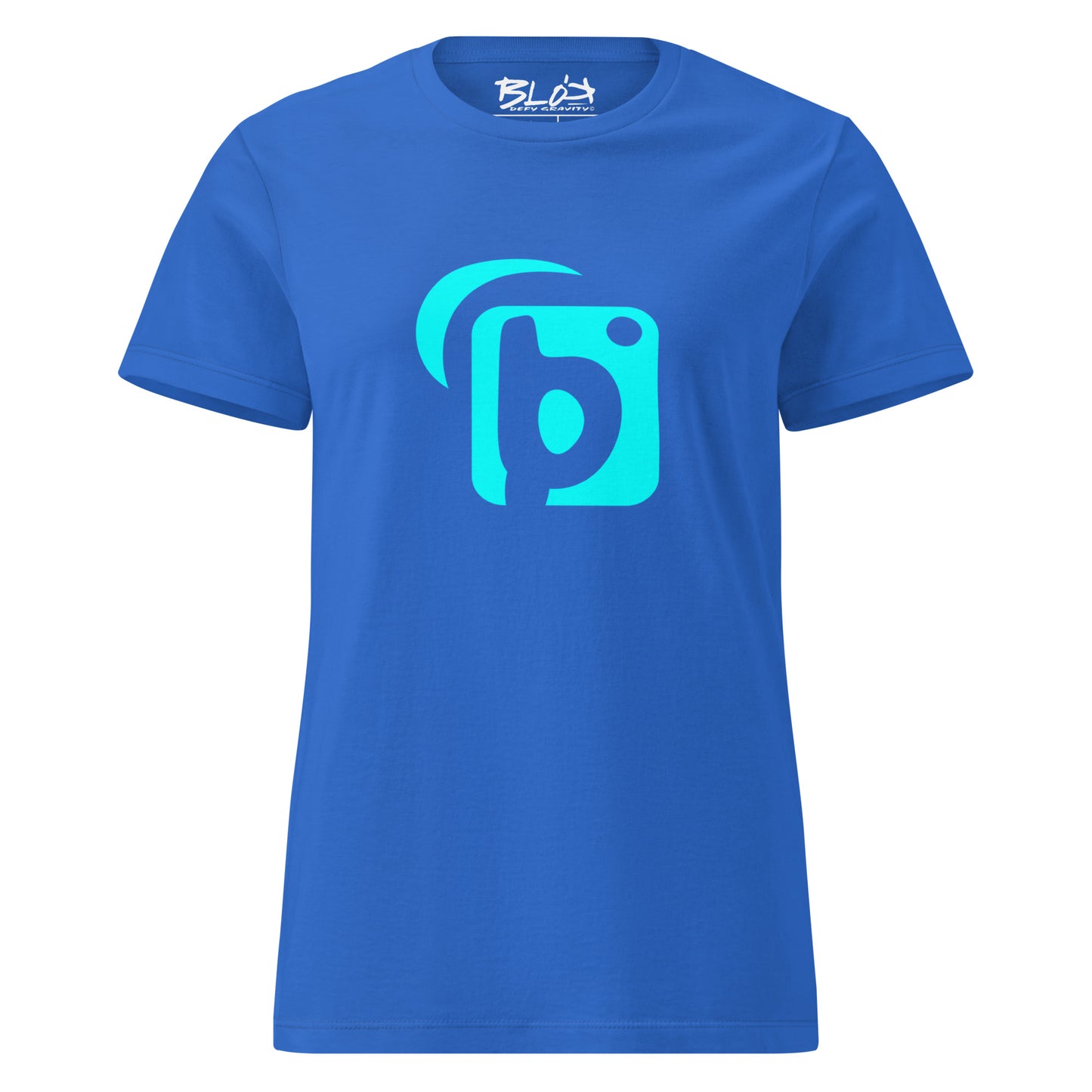 Original Logo - in Turquoise - Women's Slim Fit