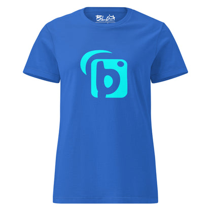 Original Logo - in Turquoise - Women's Slim Fit