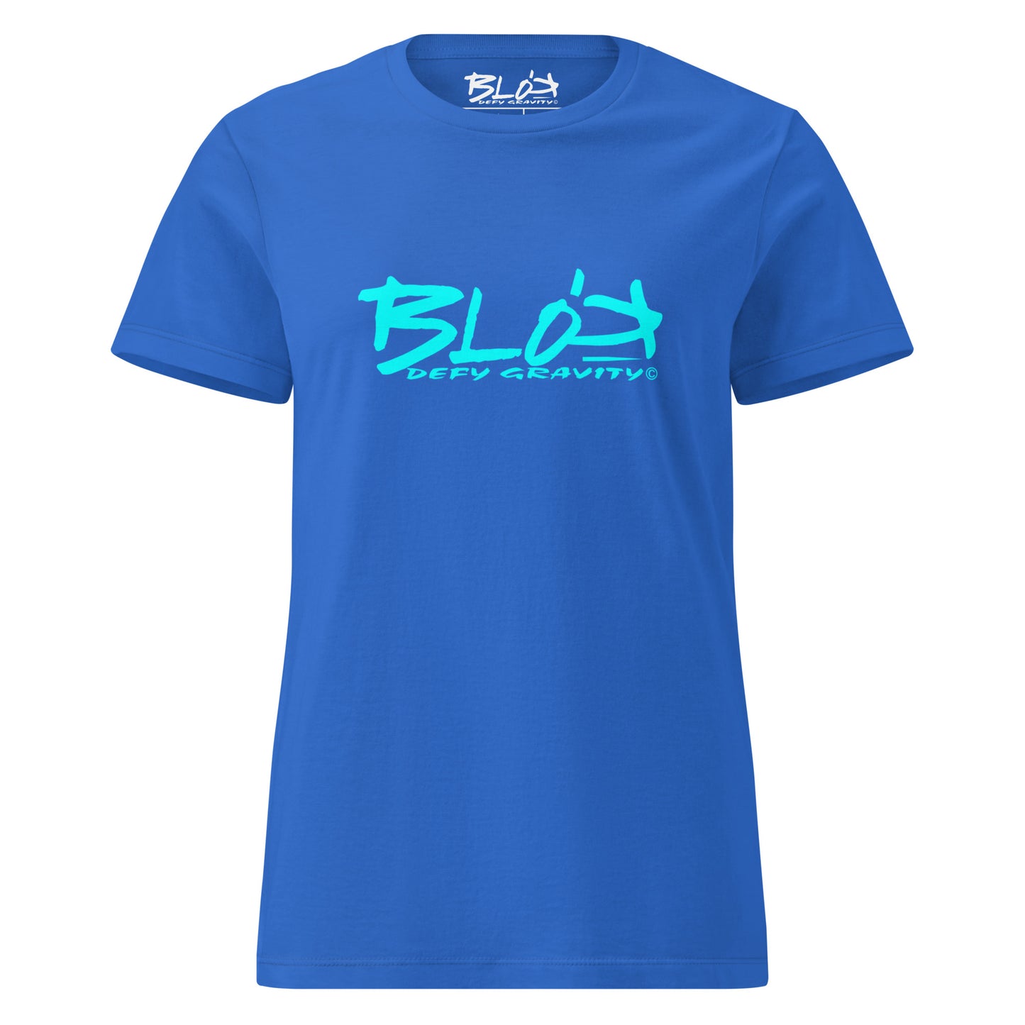 Essential Large Logo - Turquoise Print - Women's Slim Fit