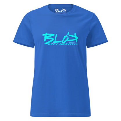 Essential Large Logo - Turquoise Print - Women's Slim Fit
