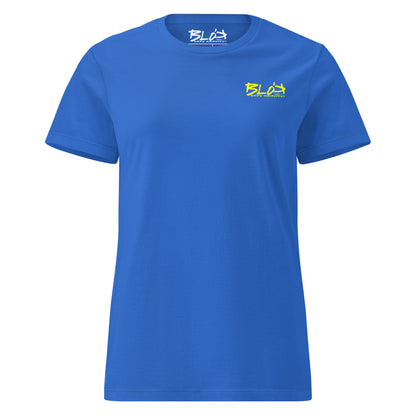 Essential Small Logo - Print in Yellow - Women's Slim Fit