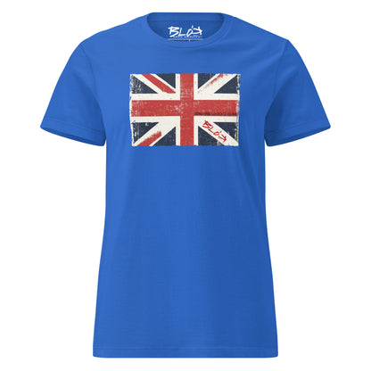 Blok London England - Front Print - Women's Slim Fit