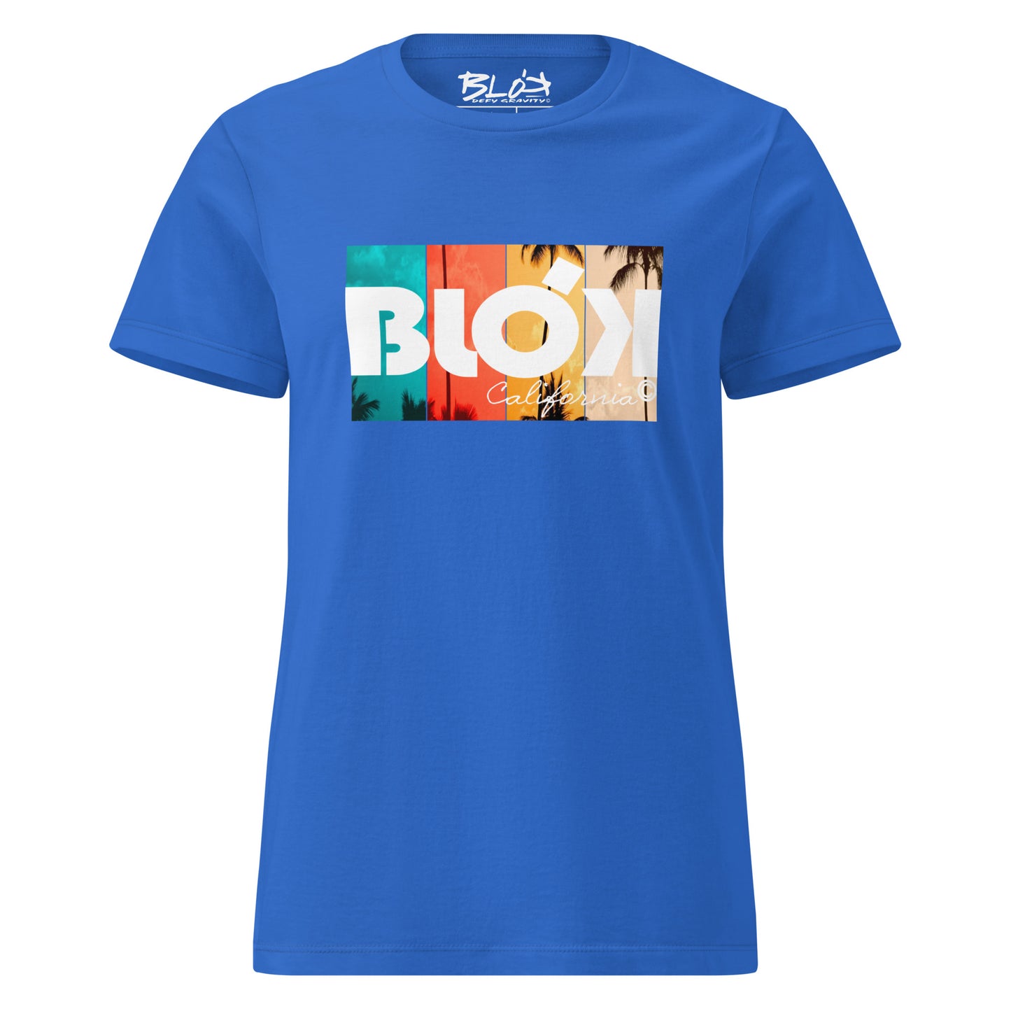 Palm Tree - Front Print - Women's Slim Fit