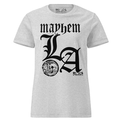 L.A Mayhem - with Black Print - Women's Slim Fit